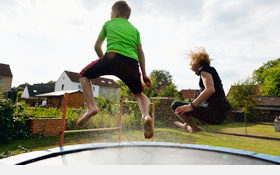 Kampf um Trampolin & Hpfburg